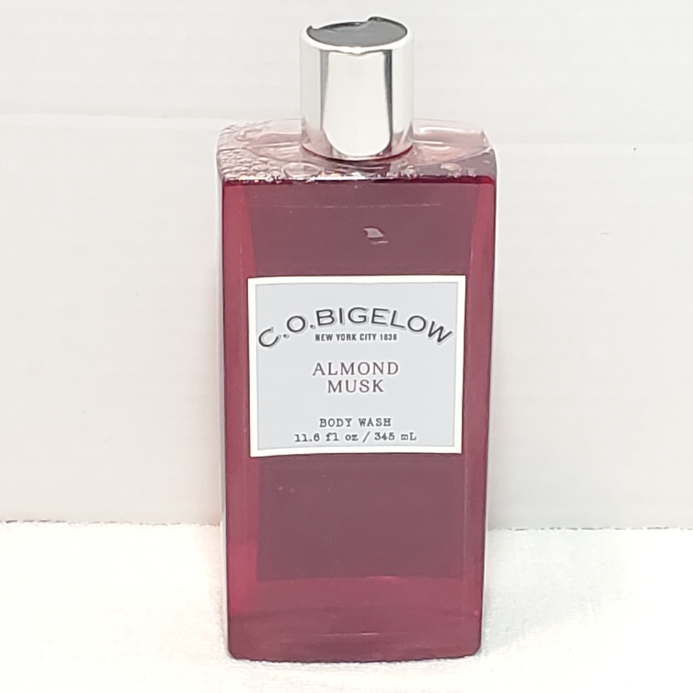 C.O. Bigelow Almond Musk Red Body Wash 11.6 oz Bottle New York City